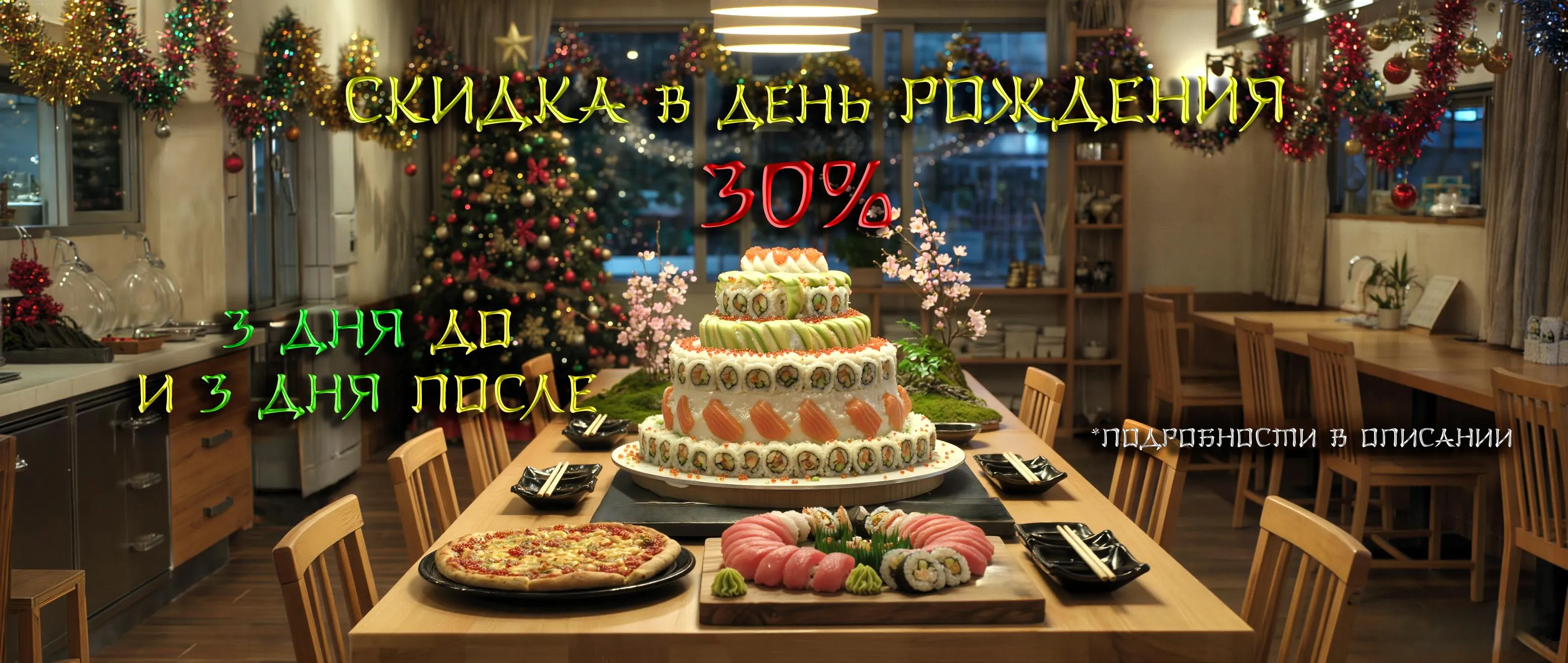 Скидка в День Рождения